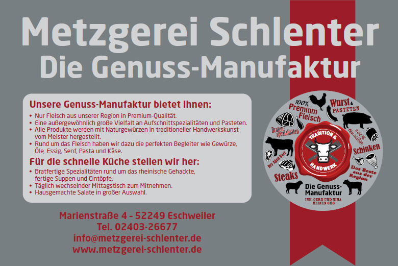 Metzgerei Schlenter Eschweiler